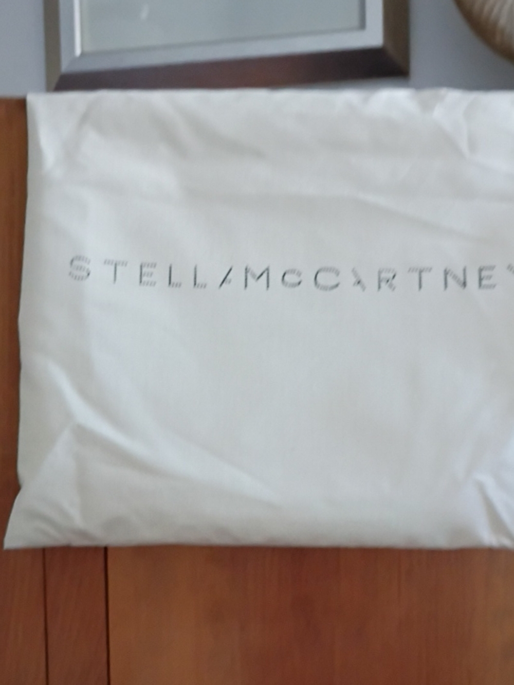 Stella McCartney Winter White Adjustable Crossbody Bag